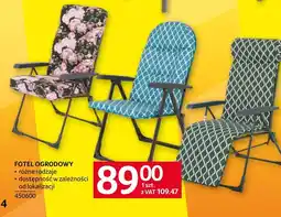 Selgros Fotel ogrodowy oferta