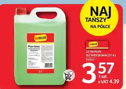 Selgros Płyn do spryskiwaczy TOPSELLER oferta