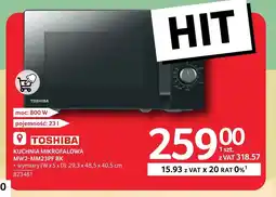 Selgros Kuchenka mikrofalowa Toshiba oferta