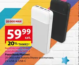 Auchan Powerbank Platinet oferta