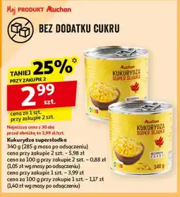 Auchan Kukurydza Auchan oferta
