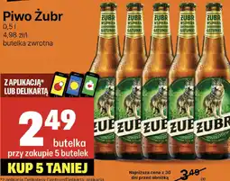 Delikatesy Centrum Piwo Zubr 0,5 l oferta