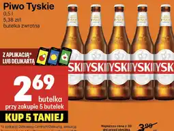 Delikatesy Centrum Piwo Tyskie 0,5 l oferta