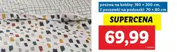 Lidl TODAY Pościel dwustronna z bawełny 160x200 + 70x80cm oferta