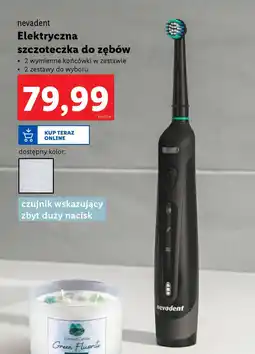 Lidl Nevadent Elektryczna szczoteczka do zębów oferta