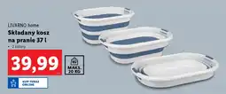 Lidl LIVARNO home Składany kosz na pranie 37 l oferta
