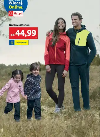 Lidl Kurtka softshell oferta
