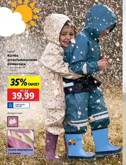 Lupilu Kurtka przeciwdeszczowa dziewczęca