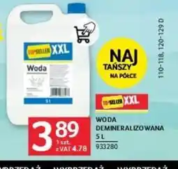 Selgros Woda demineralizowana 5 l oferta
