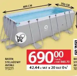 Selgros Basen stelażowy Avenli oferta