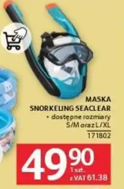 Selgros Maska snorkeling Seaclear oferta