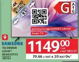 Selgros Telewizor LED 43" Samsung UE43CU7172 oferta