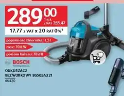Selgros Odkurzacz bezworkowy BGS5A221 66420 oferta