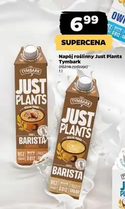 Netto Tymbark Just Plants Napój owies barista 1 l oferta