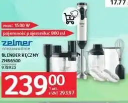 Selgros Blender ręczny Zelmer ZHB6500 oferta