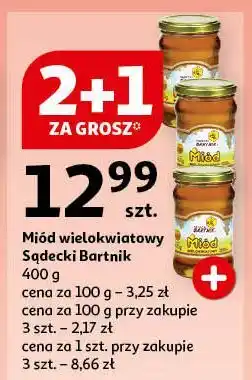 Auchan Miód wielokwiatowy Bartnik Sądecki oferta