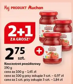 Auchan Koncentrat pomidorowy 30% Auchan oferta
