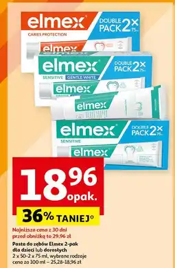 Auchan Pasta do zębów przeciw próchnicy Elmex oferta