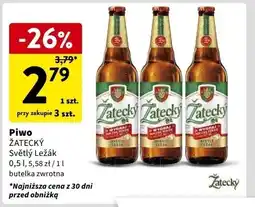 Intermarche Piwo Zatecky Svetly Lezak oferta