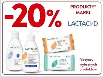Intermarche Chusteczki do higieny intymnej Lactacyd Femina oferta