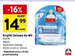 Intermarche Krążki żelowe marine Duck Fresh Discs oferta