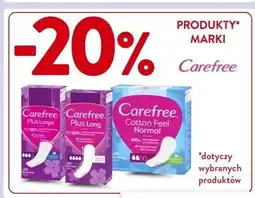 Intermarche Wkładki higieniczne large Carefree Plus oferta