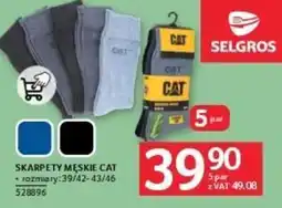 Selgros Skarpety męskie CAT 5 par oferta