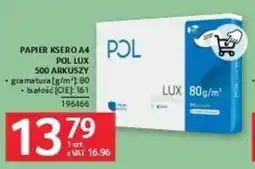 Selgros Papier ksero A4 Pol Lux 500 arkuszy oferta