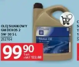 Selgros Olej silnikowy GM Dexos 2 5W-30 5 l oferta