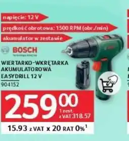 Selgros Wiertarko-wkrętarka akumulatorowa EasyDrill 12 V oferta