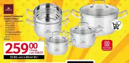 Selgros Zestaw garnków CMI oferta