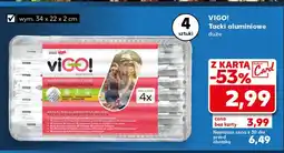 Kaufland Tacki aluminiowe Vigo oferta