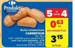 Carrefour Bułka śniadaniowa Carrefour oferta