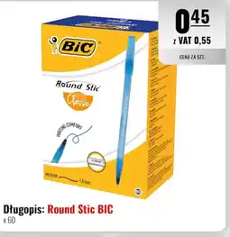 Eurocash Długopis: Round Stic BIC oferta