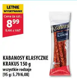 Eurocash Cash & Carry Kabanosy Klasyczne Krakus 150 g oferta