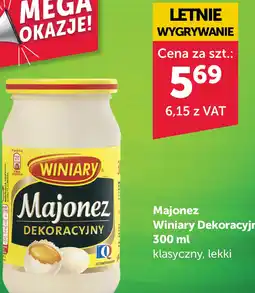 Eurocash Cash & Carry Majonez Winiary Dekoracyjny 300 ml oferta