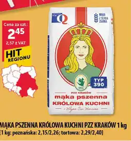 Eurocash Cash & Carry Mąka pszenna Królowa Kuchni PZZ Kraków 1 kg oferta