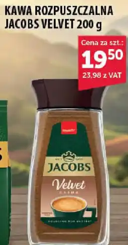 Eurocash Cash & Carry Kawa rozpuszczalna Jacobs Velvet 200 g oferta