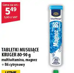 Tabletki musujące Kruger 80-90 g