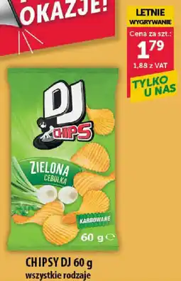 Eurocash Cash & Carry Chipsy DJ 60 g oferta