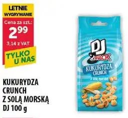 Eurocash Cash & Carry Kukurydza Crunch z solą morską DJ 100 g oferta