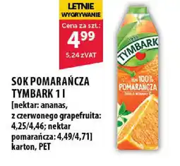 Eurocash Cash & Carry Sok pomarańczowy Tymbark 1 l oferta