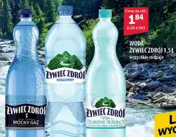 Eurocash Cash & Carry Woda Zywiec Zdrój 1,5 l oferta