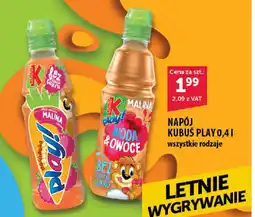 Eurocash Cash & Carry Napój Kubuś Play 0,4 l oferta