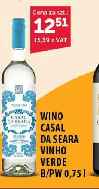 Eurocash Cash & Carry Wino Casal da Seara Vinho Verde B/PW 0,75 l oferta