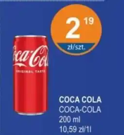 Rabat Coca Cola Coca-Cola 200 ml oferta