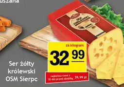 Gram Market Ser żółty królewski OSM Sierpc oferta