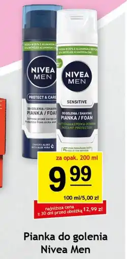 Gram Market Pianka do golenia Nivea Men 200 ml oferta