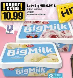 Topaz Lody Big Milk 0,9/1 L oferta