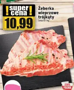 Topaz Zeberka wieprzowe trójkąty oferta